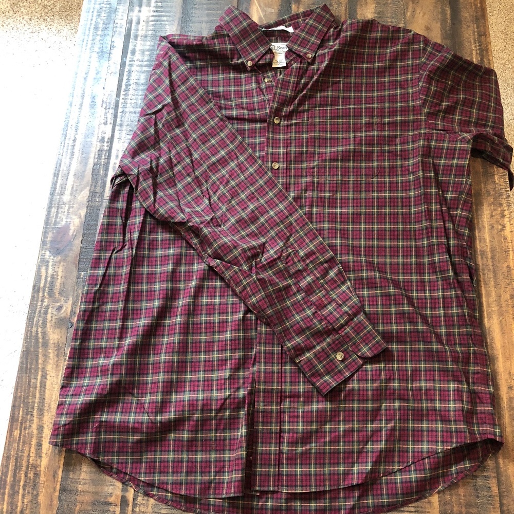 LLBean button down shirt